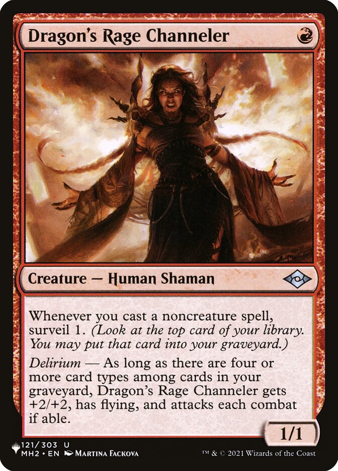 Dragon's Rage Channeler [The List] (LMH2 121)