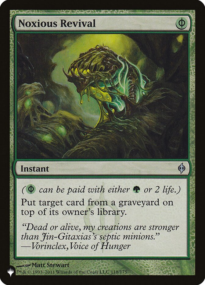 Noxious Revival [The List] (LNPH 118)