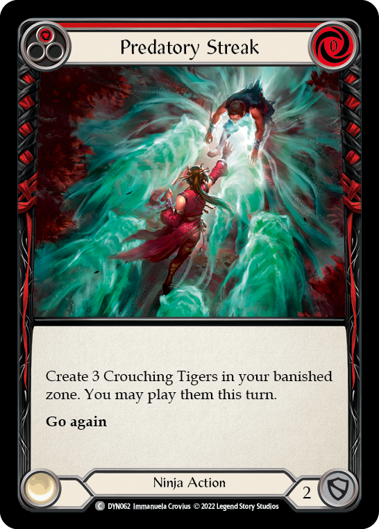 Predatory Streak [DYN062] (Dynasty)