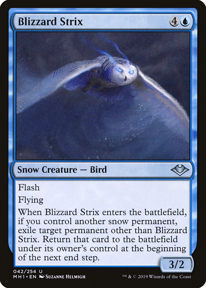 Blizzard Strix [Modern Horizons] (MH1 42)