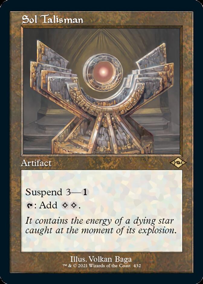 Sol Talisman (Retro) [Modern Horizons 2] (MH2 432)