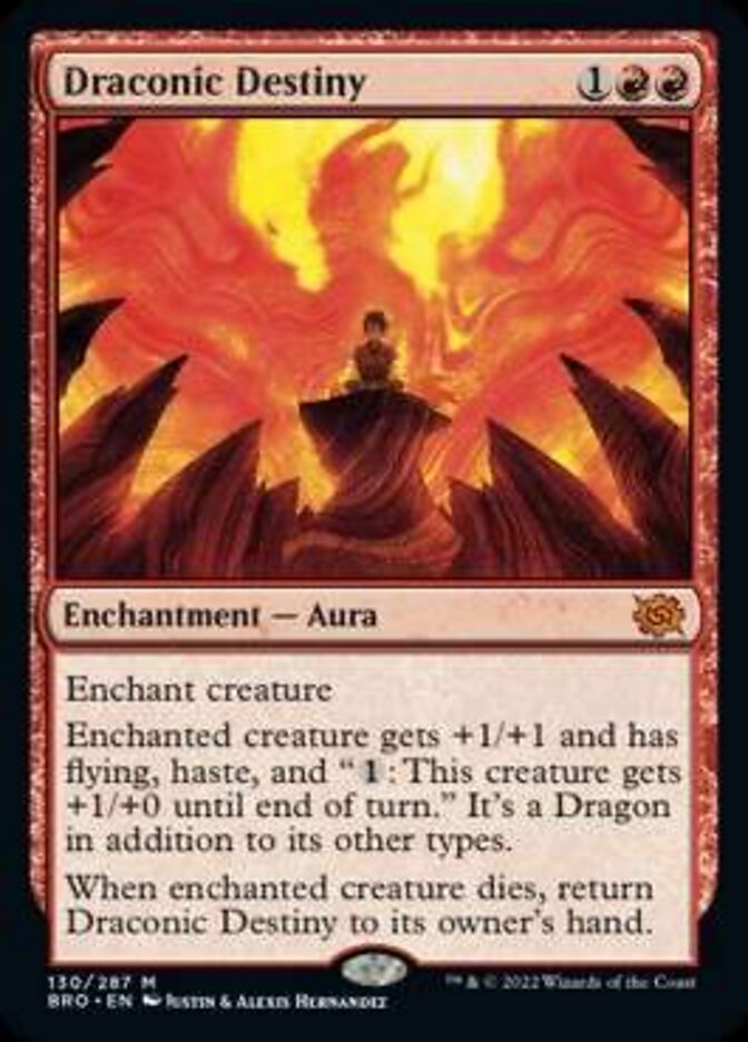 Draconic Destiny [The Brothers' War: Promo Pack]