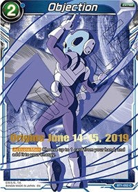 Objection (Alternate Art) (Origins 2019) [BT1-052]
