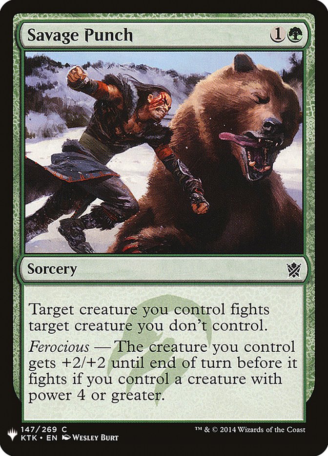 Savage Punch [Mystery Booster] (MB1 1324)