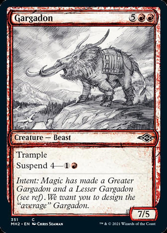 Gargadon (Sketch) [Modern Horizons 2] (MH2 351)
