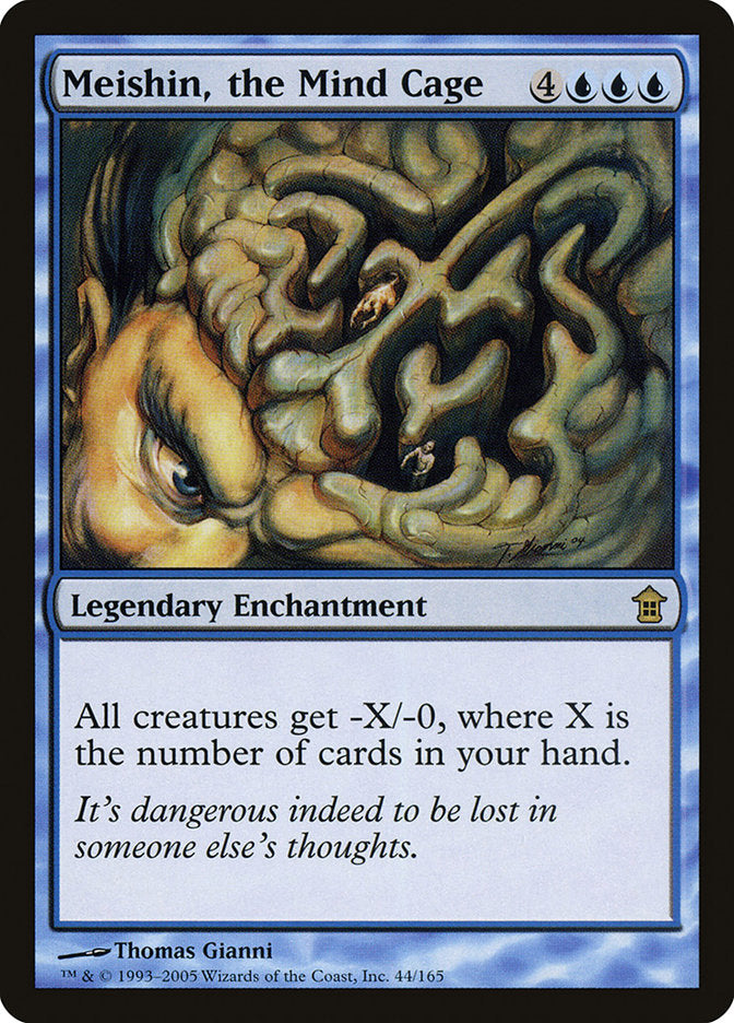 Meishin, the Mind Cage [Saviors of Kamigawa] (SOK 44)