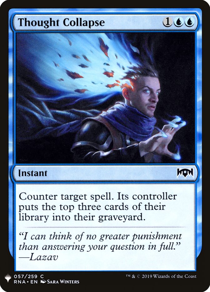 Thought Collapse [Mystery Booster] (MB1 521)
