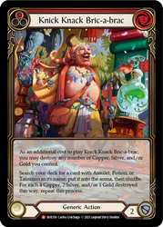 Knick Knack Bric-a-brac [EVR159] 1st Edition Extended Art Rainbow Foil