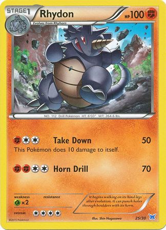Rhydon (25/30) [XY: Trainer Kit - Latias & Latios]