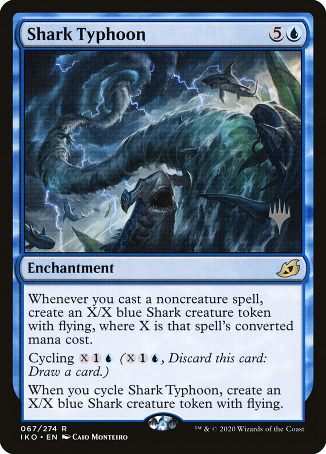 Shark Typhoon (Promo Pack) [Ikoria: Lair of Behemoths Promos] (PIKO 67P)