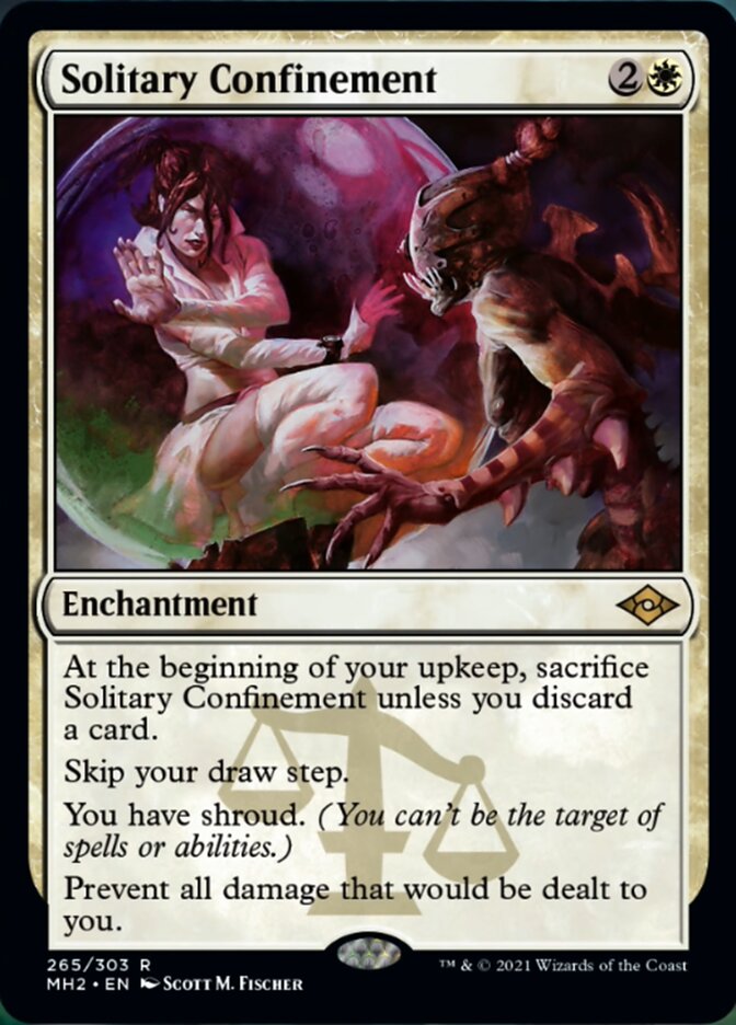 Solitary Confinement (Etched Foil) [Modern Horizons 2] (MH2 265)