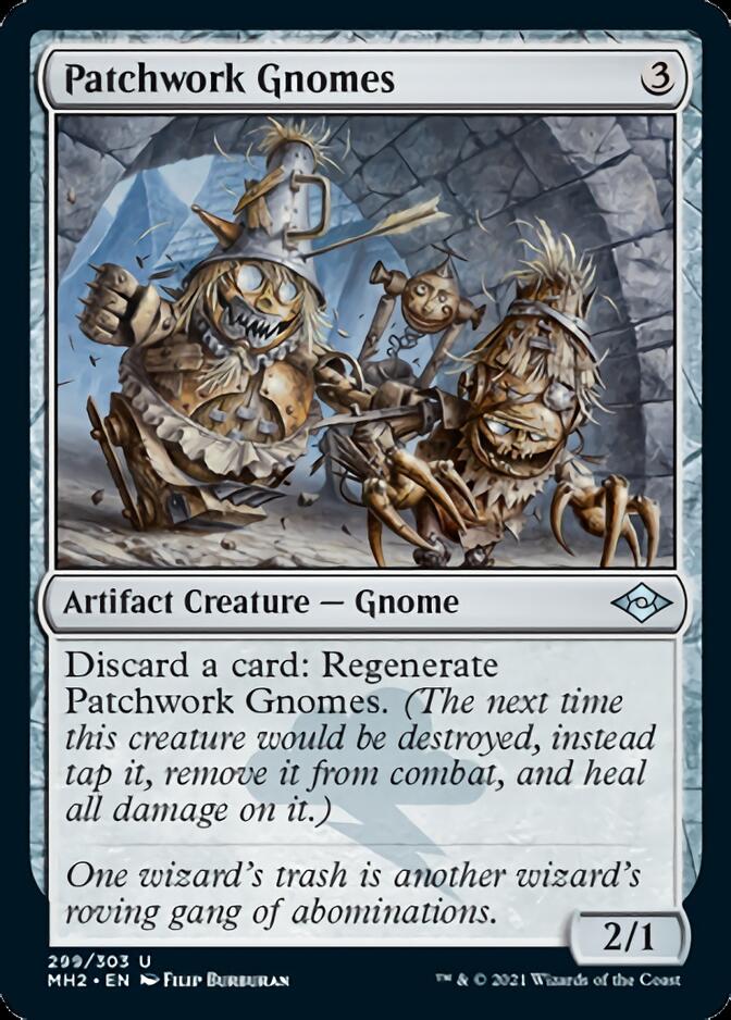 Patchwork Gnomes (Etched Foil) [Modern Horizons 2] (MH2 299)