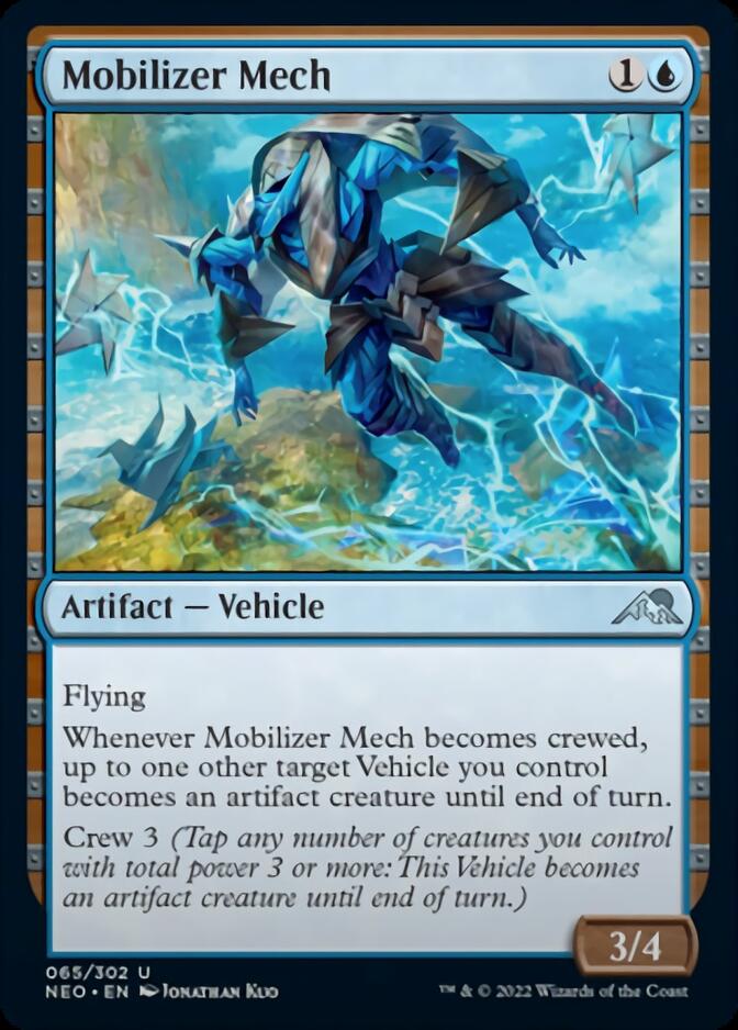 Mobilizer Mech [Kamigawa: Neon Dynasty] (NEO 65)