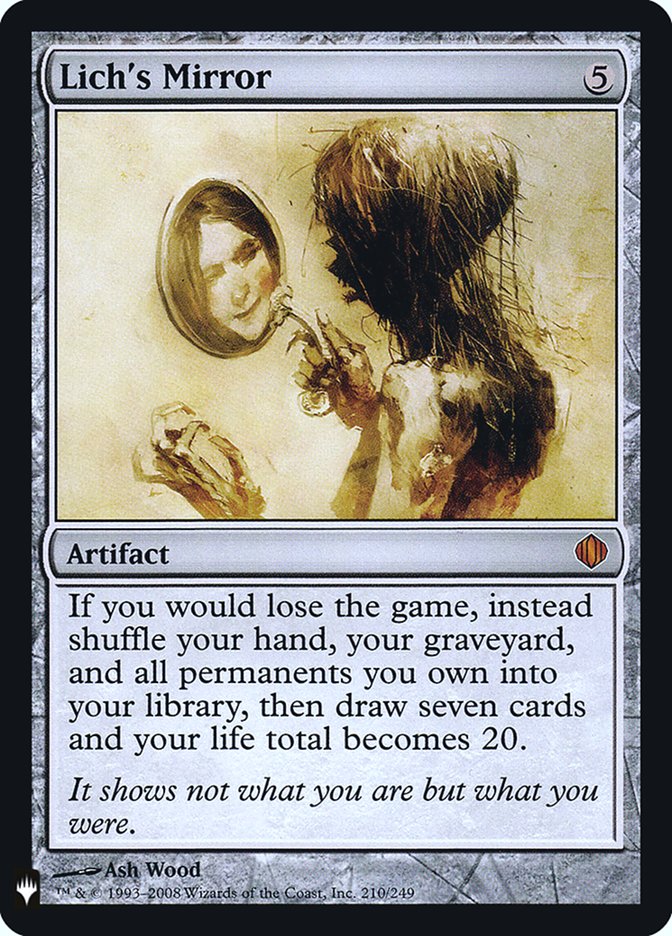 Lich's Mirror [Mystery Booster] (FMB1 106)
