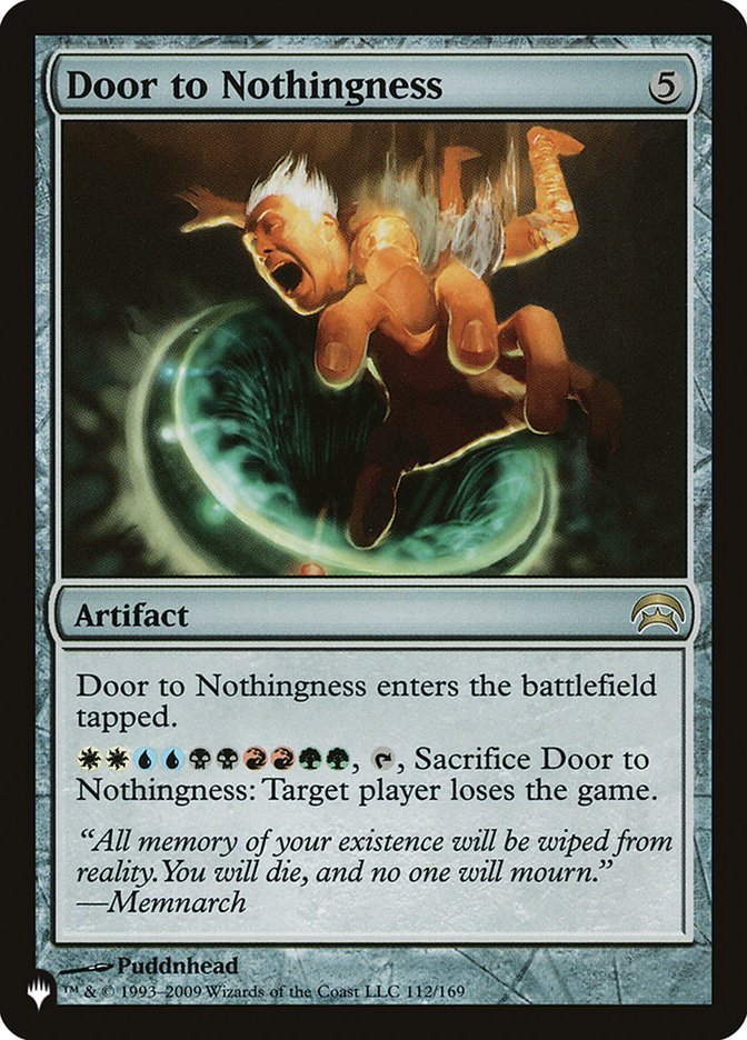 Door to Nothingness [The List] (LHOP 112)