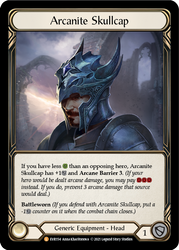 Arcanite Skullcap [EVR154] 1st Edition Normal