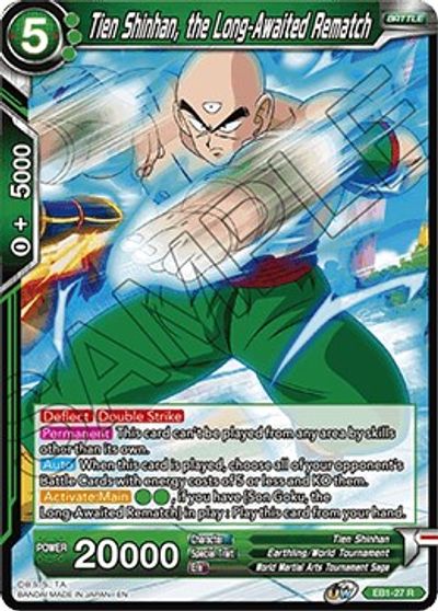 Tien Shinhan, the Long-Awaited Rematch [EB1-027]