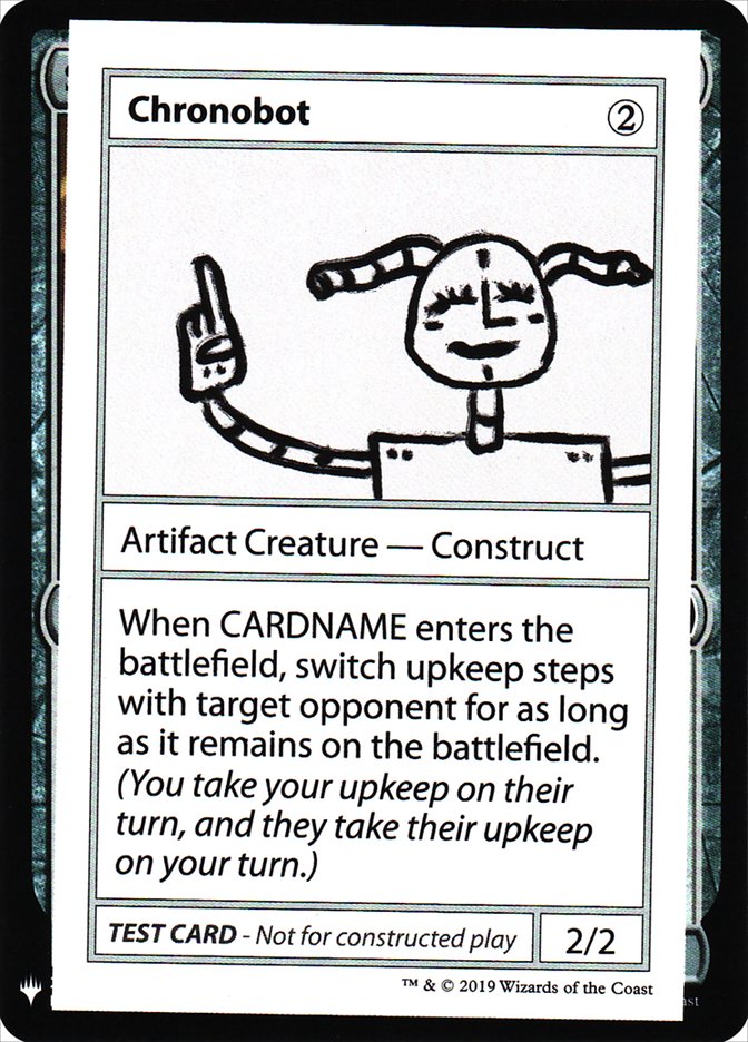 Chronobot [Mystery Booster Playtest Cards] (CMB1 105)