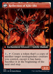 Fable of the Mirror-Breaker // Reflection of Kiki-Jiki (Extended) [Kamigawa: Neon Dynasty] (NEO 465)