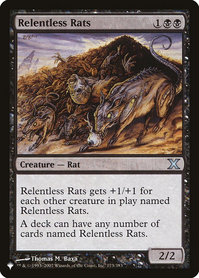 Relentless Rats [The List] (L10E 173)