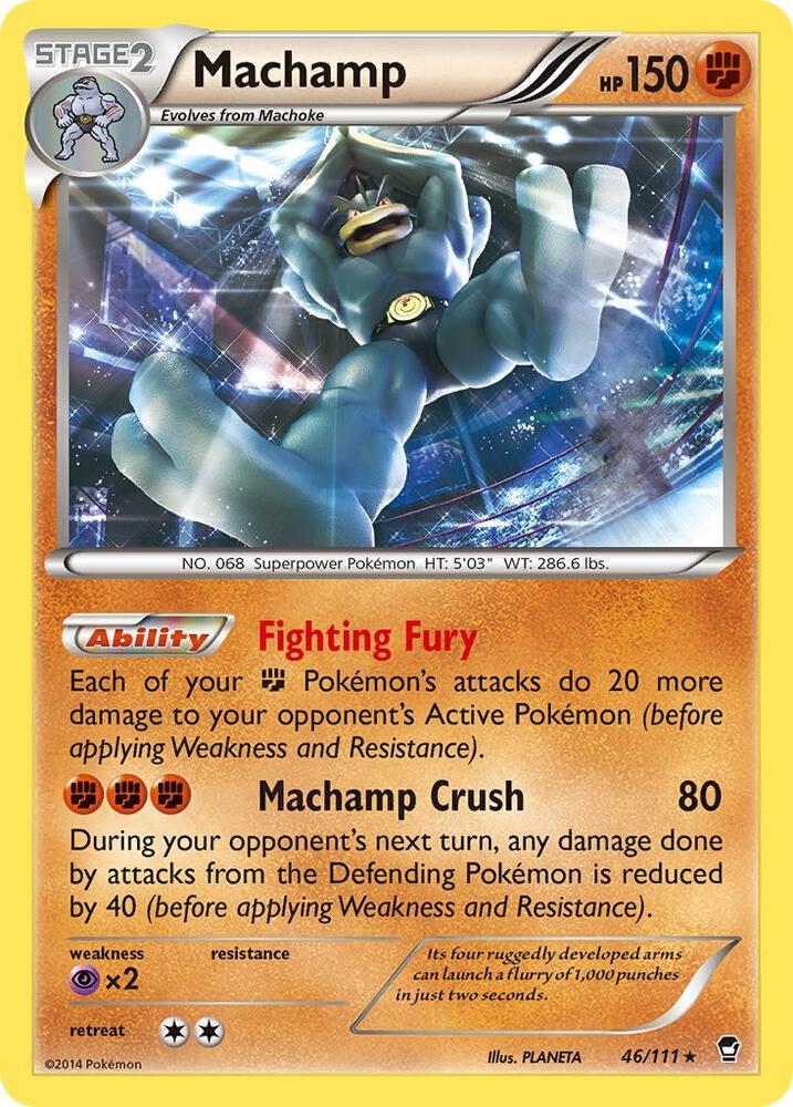 Machamp (XY Furious Fists) (42/83) [Theme Deck Exclusives]