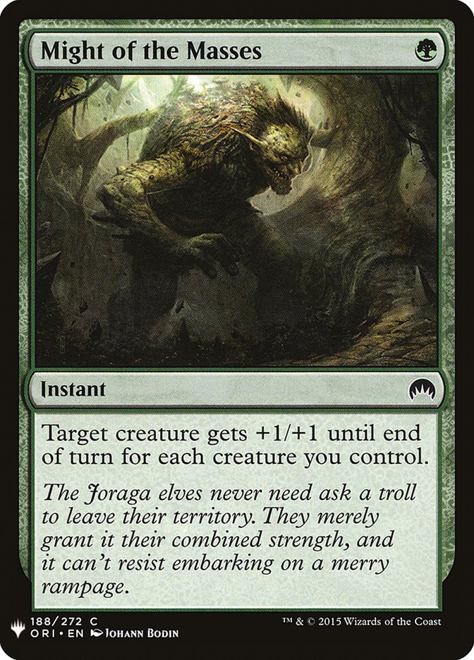Might of the Masses [Mystery Booster] (MB1 1270)