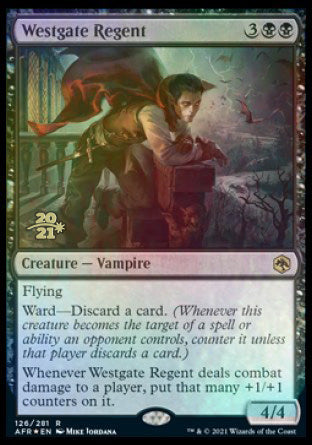 Westgate Regent [Dungeons & Dragons: Adventures in the Forgotten Realms Prerelease Promos] (PAFR 126)