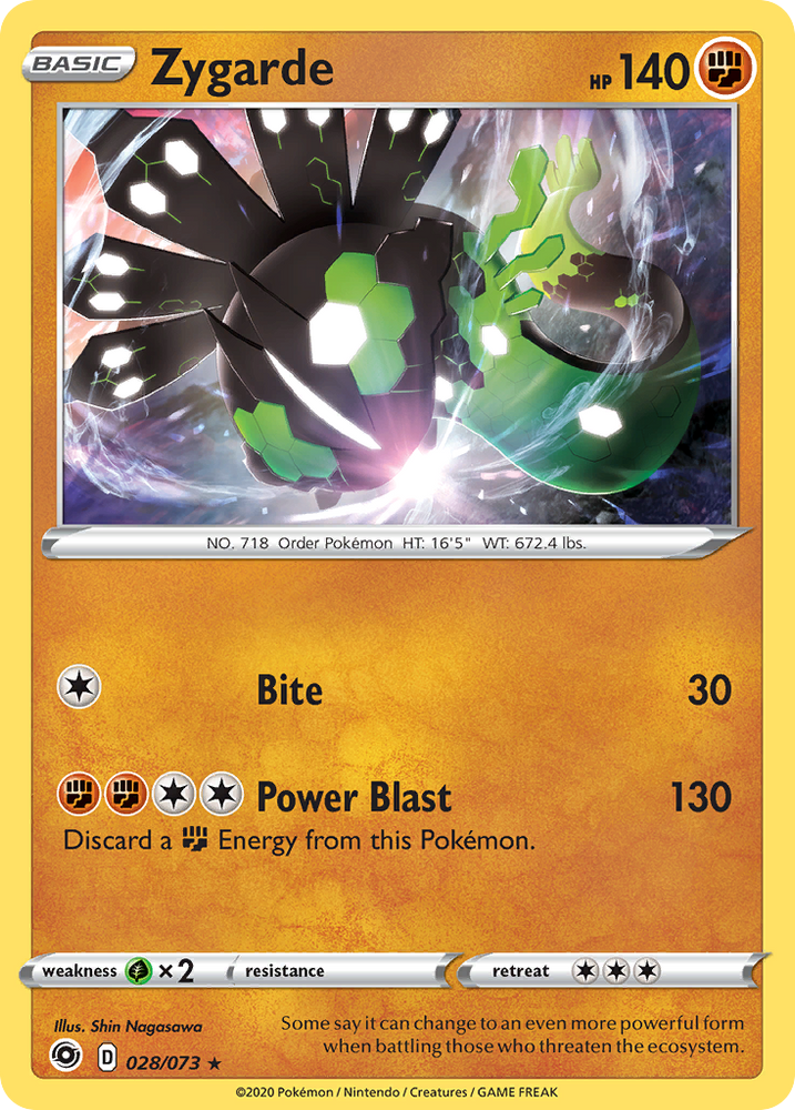 Zygarde (28/073) [Sword & Shield: Champion's Path]