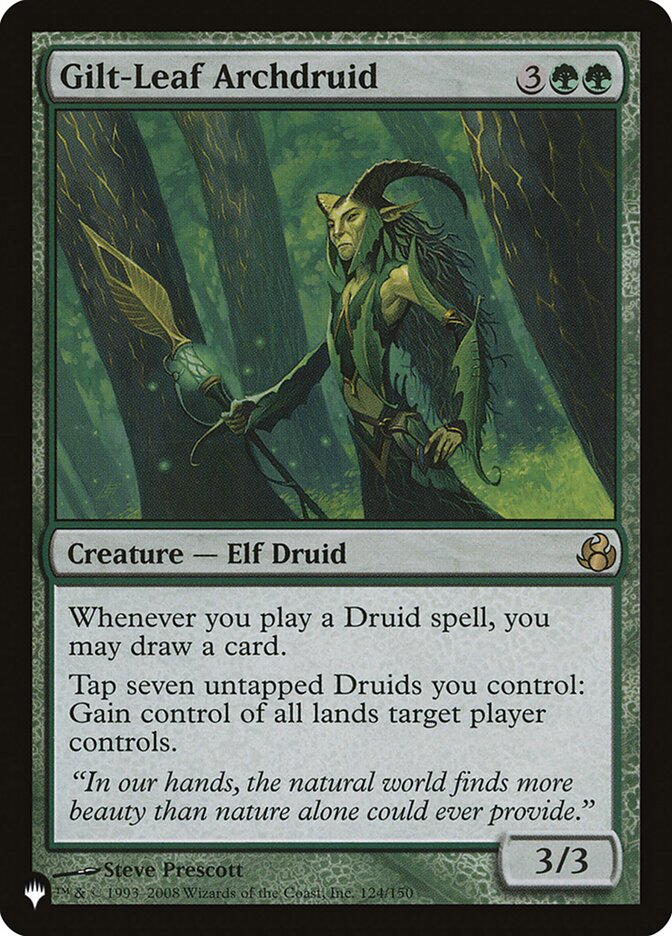 Gilt-Leaf Archdruid [The List] (LMOR 124)