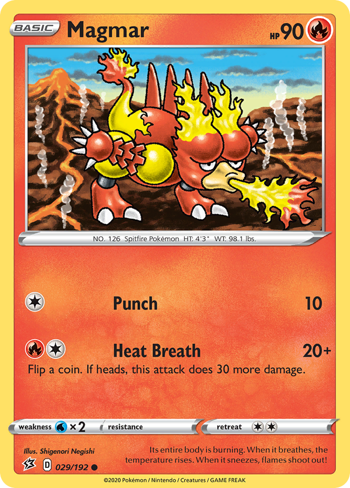 Magmar (29/192) [Sword & Shield: Rebel Clash]