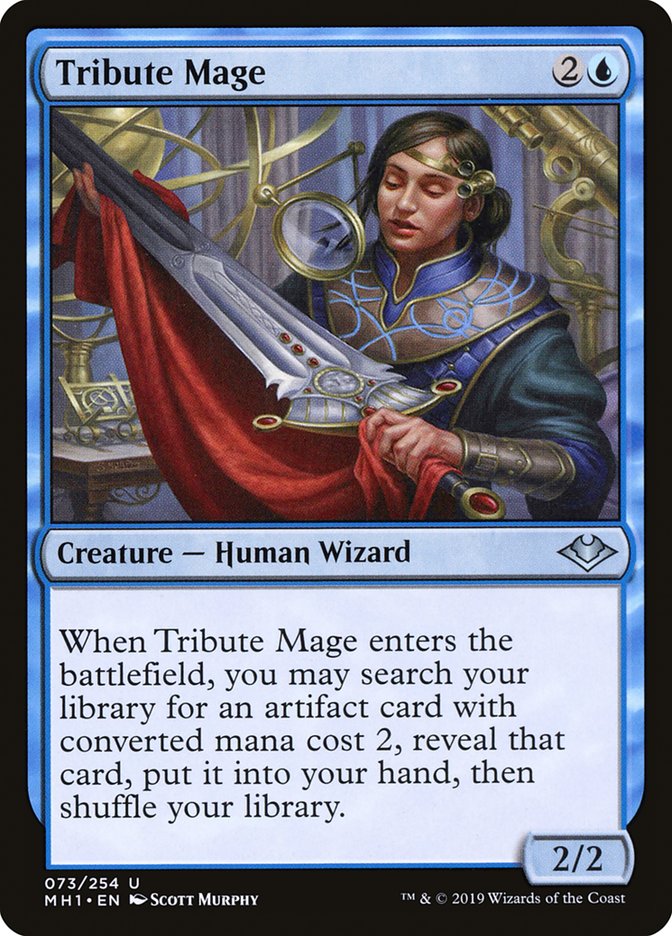 Tribute Mage [Modern Horizons] (MH1 73)