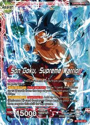 Son Goku // Son Goku, Supreme Warrior [BT16-001]