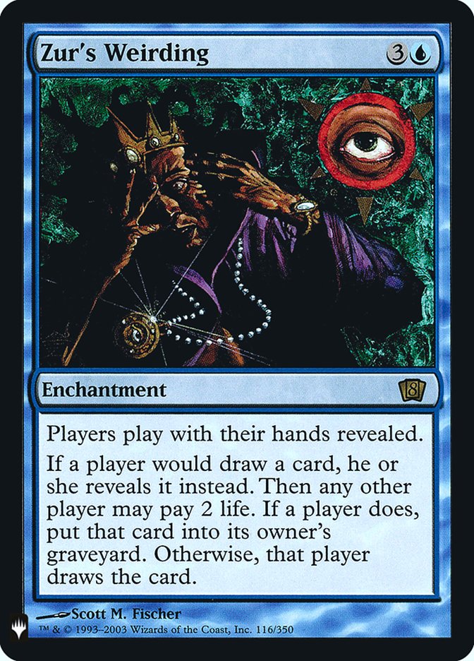 Zur's Weirding [Mystery Booster] (FMB1 32)