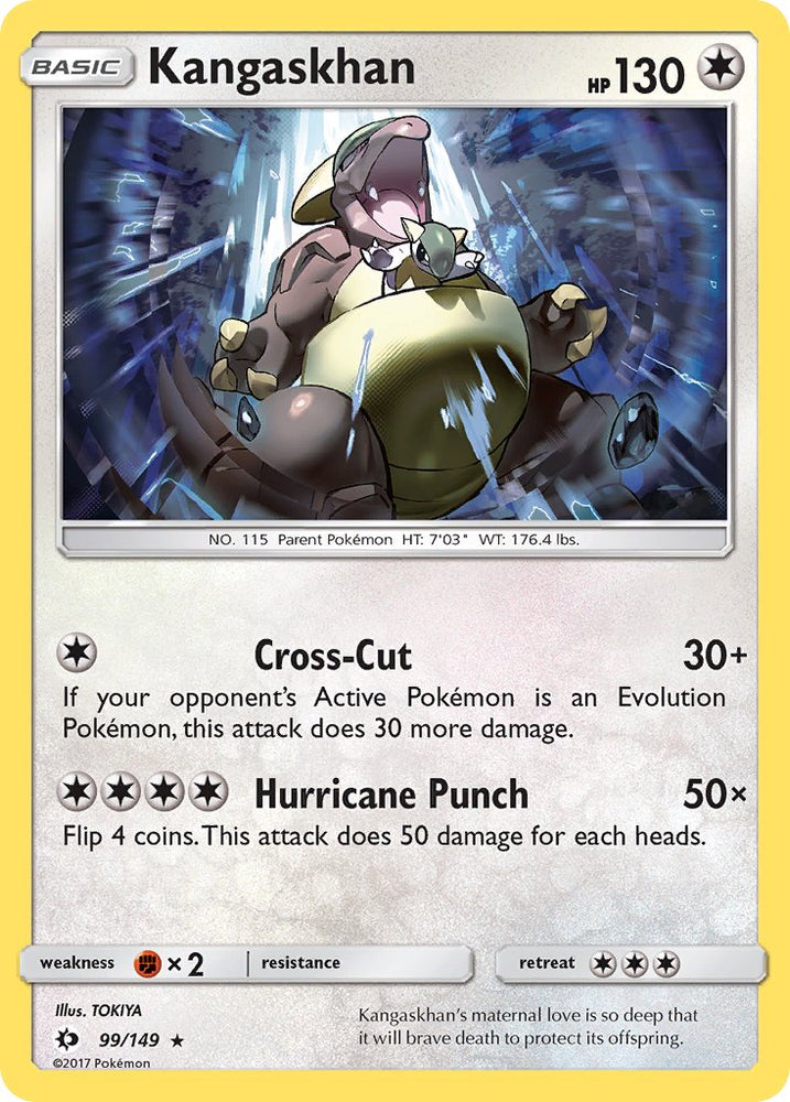 Kangaskhan (SM Base Set) (99/149) [Theme Deck Exclusives]