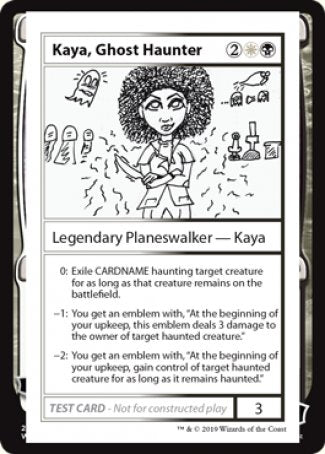 Kaya, Ghost Haunter (2021 Edition) [Mystery Booster Playtest Cards] (CMB1 94)