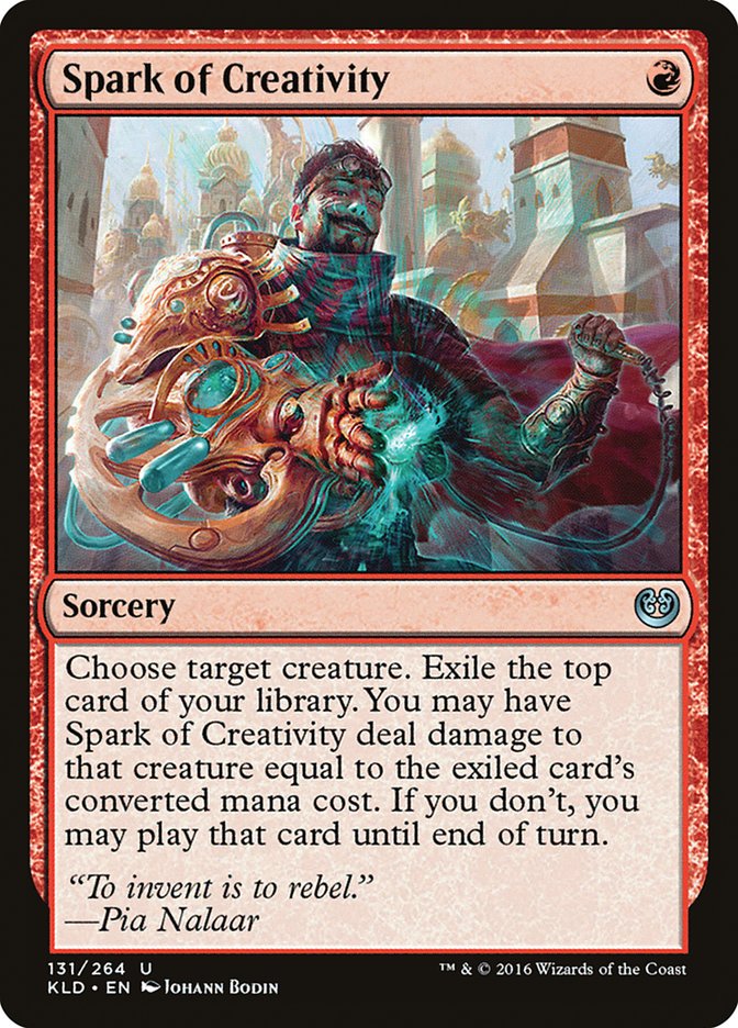 Spark of Creativity [Kaladesh] (KLD 131)