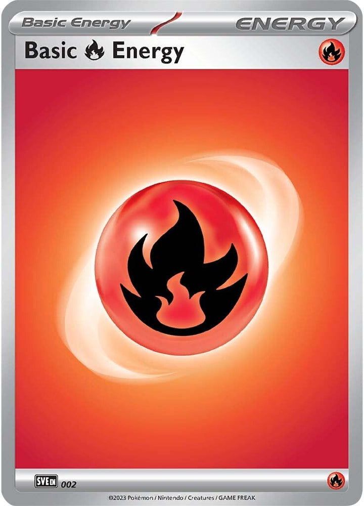 Fire Energy (E002) [Scarlet & Violet: Base Set]