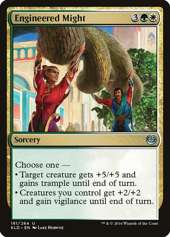 Engineered Might [Kaladesh] (KLD 181)