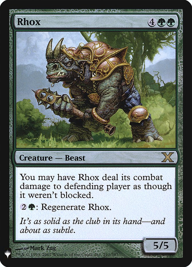 Rhox [Mystery Booster] (FMB1 77)