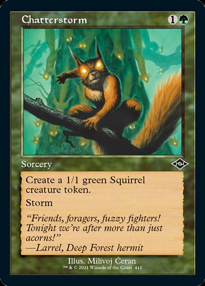 Chatterstorm (Retro) [Modern Horizons 2] (MH2 411)