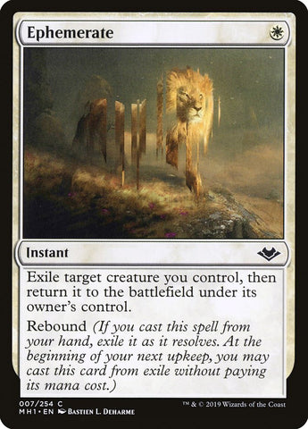 Ephemerate [Modern Horizons] (MH1 7)