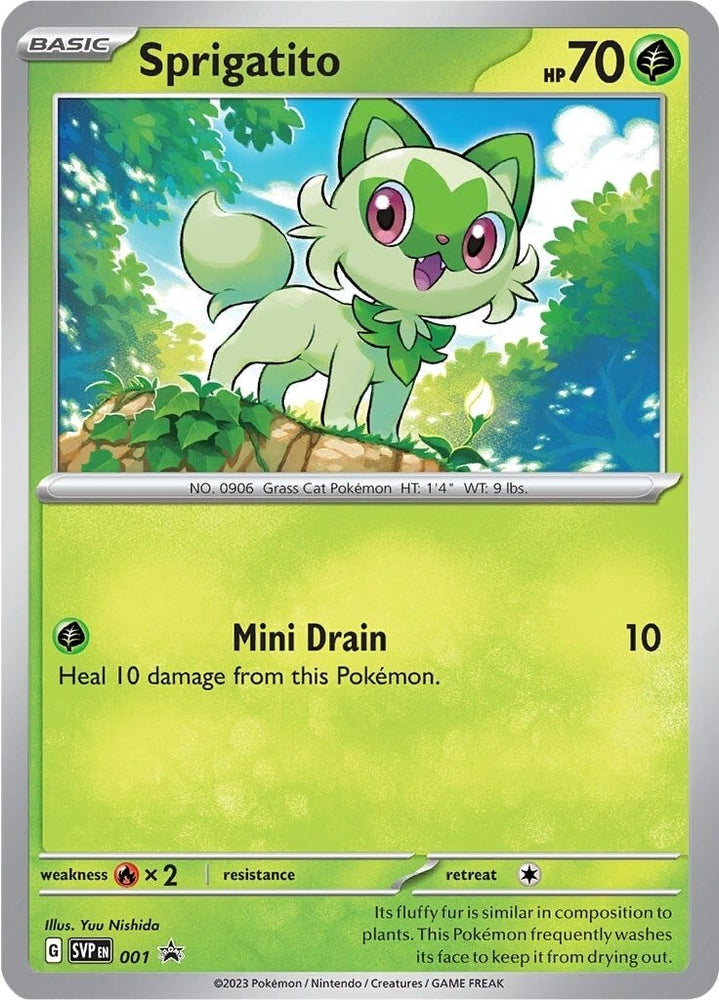 Sprigatito (001) [Scarlet & Violet: Base Set]