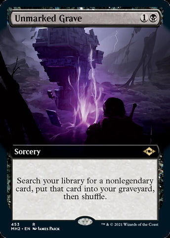 Unmarked Grave (Extended) [Modern Horizons 2] (MH2 453)