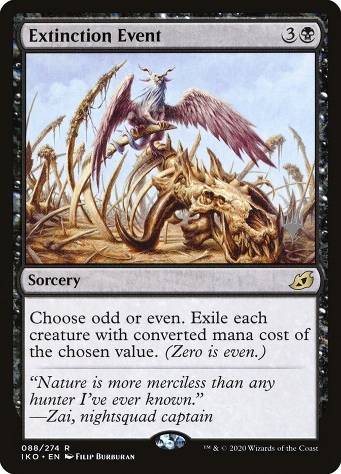 Extinction Event (Promo Pack) [Ikoria: Lair of Behemoths Promos] (PIKO 88P)