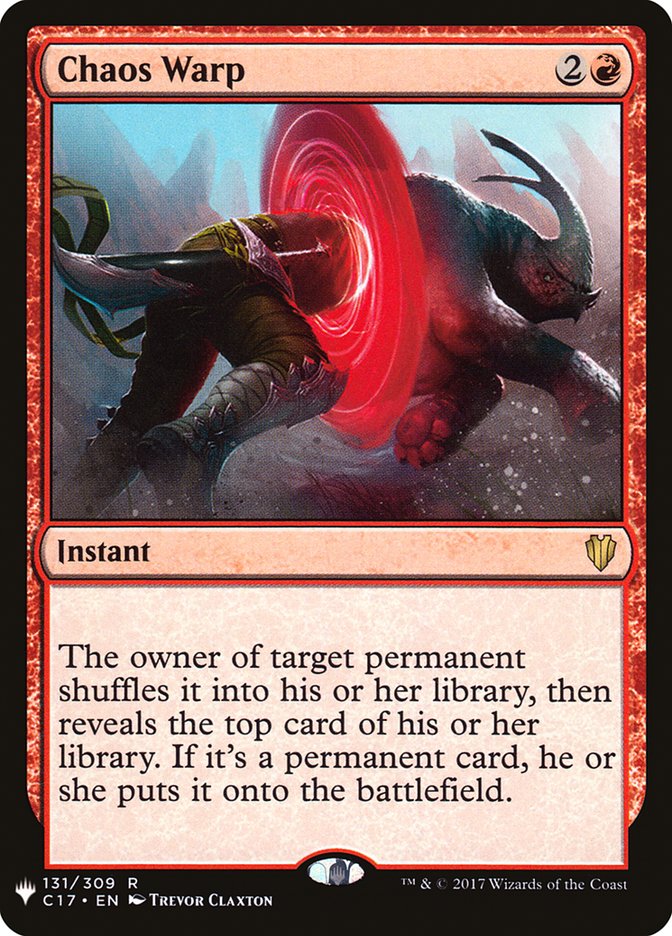 Chaos Warp [Mystery Booster] (MB1 885)