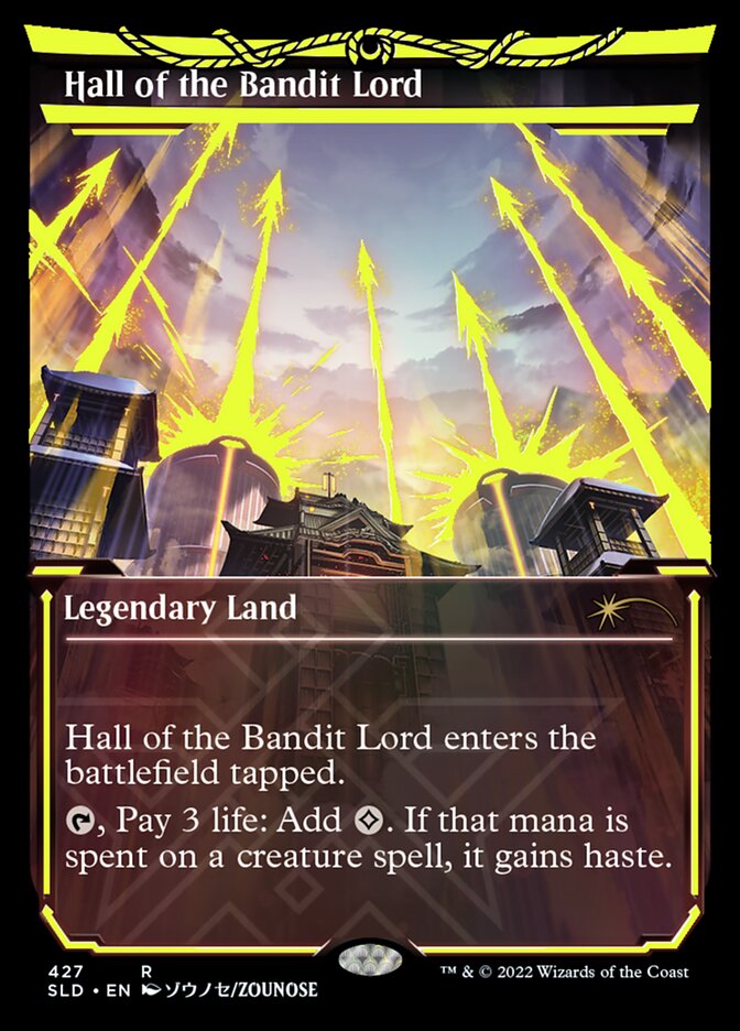 Hall of the Bandit Lord (Neon Ink Yellow) [Secret Lair Drop Series] (SLD 427)