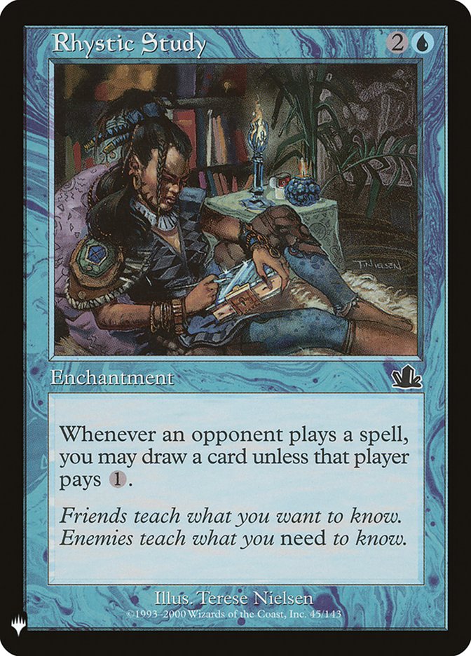 Rhystic Study [Mystery Booster] (MB1 468)