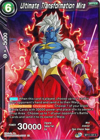 Ultimate Transformation Mira [BT11-137]