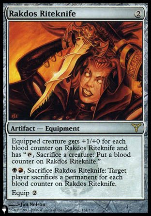 Rakdos Riteknife [The List] (LDIS 164)