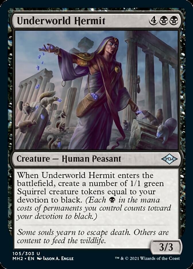 Underworld Hermit [Modern Horizons 2] (MH2 105)